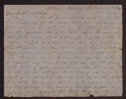Letter from John M. Lancaster to his parents